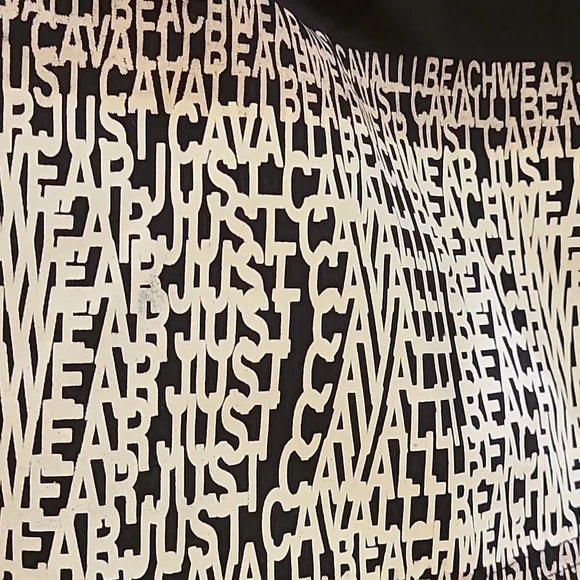 🩳🩳🩳Just Cavalli Beachwear Men's Logo Swim Trunks Size XXL - Picture 2 of 14